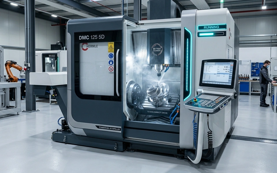 VMC-850 High-Precision Vertical CNC Machining Center